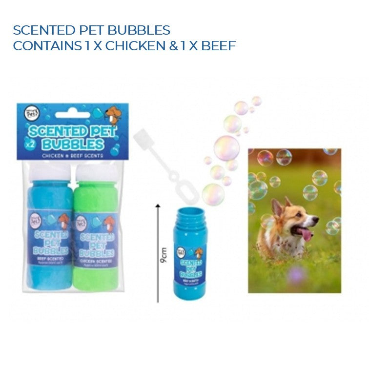 SCENTED PET BUBBLES