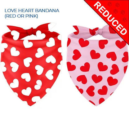 HEARTS BANDANA (WAS £3 - NOW £2.00)