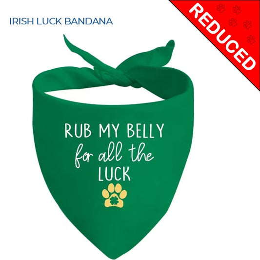 ST PATRICKS BANDANA (WAS £3 - NOW £2.00)