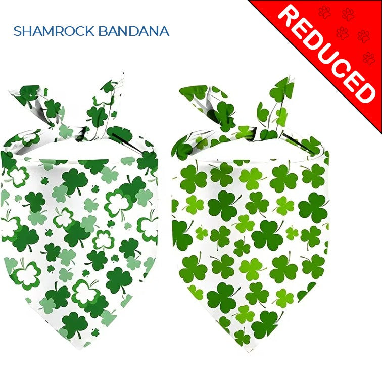 SHAMROCK BANDANA (WAS £3 - NOW £2.00)