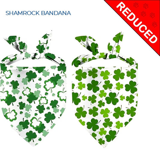 SHAMROCK BANDANA (WAS £3 - NOW £2.00)