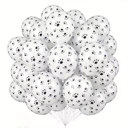 Paw Print Balloons