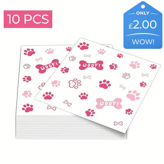 Dog Themed Napkins