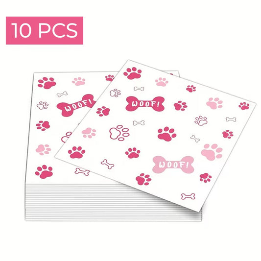 Dog Themed Napkins