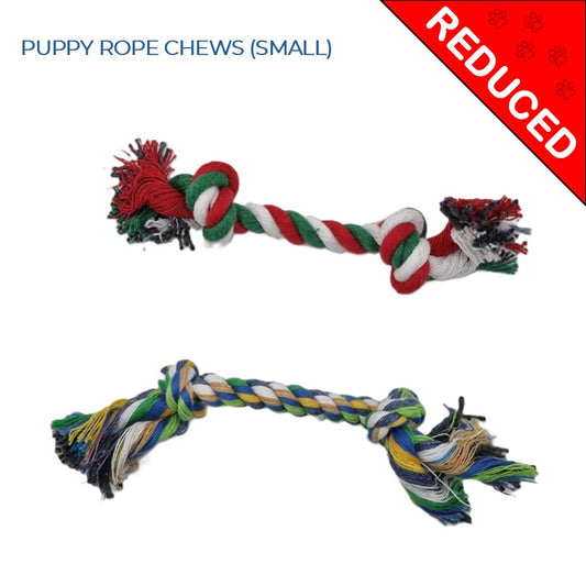 PUPPY ROPE CHEWS (WAS £1 - NOW 50P)
