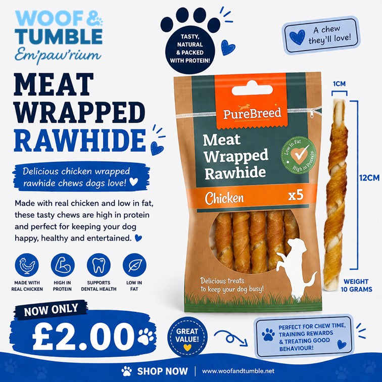 Chicken Wrapped Rawhide