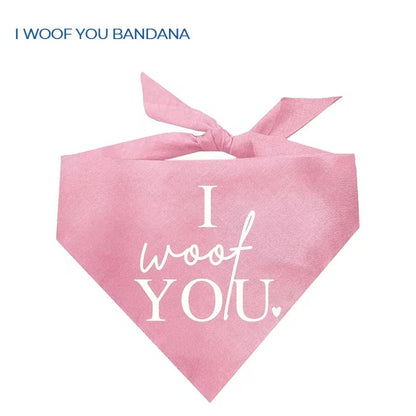 I LOVE YOU BANDANA (WAS £3 - NOW £2.00)