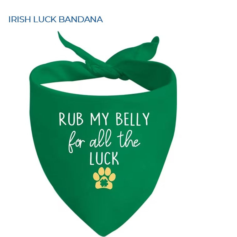 ST PATRICKS BANDANA (WAS £3 - NOW £2.00)