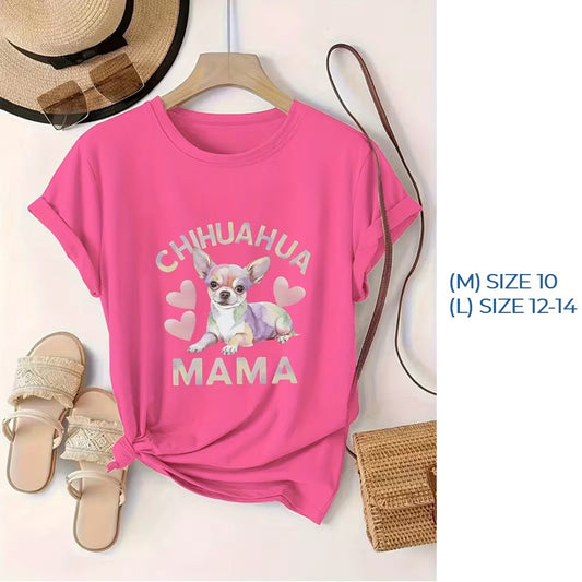 CHIHUAHUA MAMA T-SHIRT
