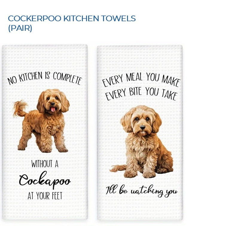 COCKAPOO TEA TOWELS