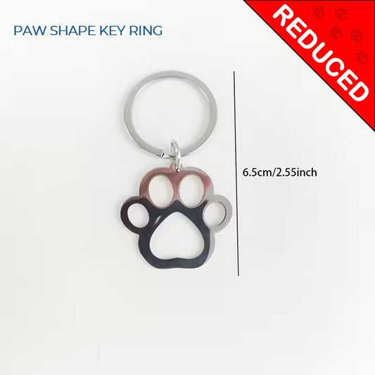 PAW PRINT KEYRING (WAS £2 - NOW £1.00)