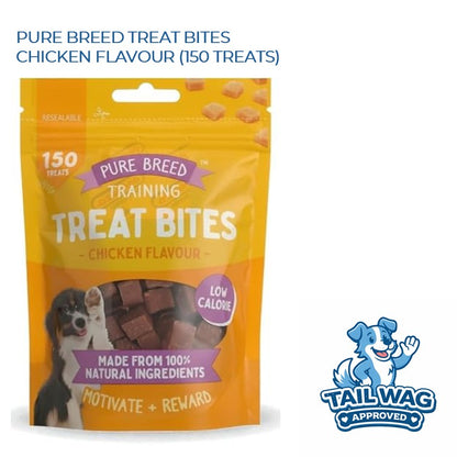 CHICKEN FLAVOUR TREAT BITES (WAS £2 - NOW £1.50)