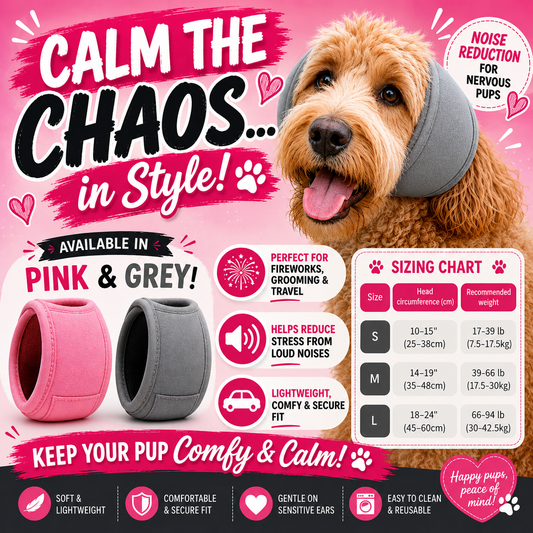 Noise Cancelling Dog Ear Muffs